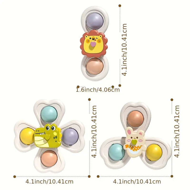 Seti tre pjesësh i lodrave rrotulluese për bebe